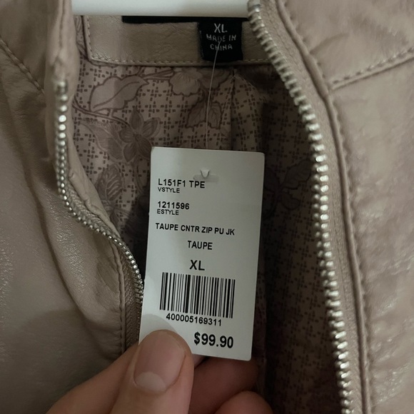 Brand new tan Bomber jacket women’s - Picture 11 of 11